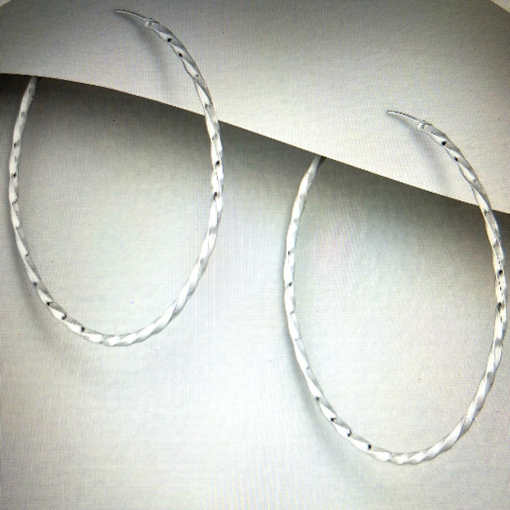 Enhance your style 925 Sterling Silver Hoop Earrings